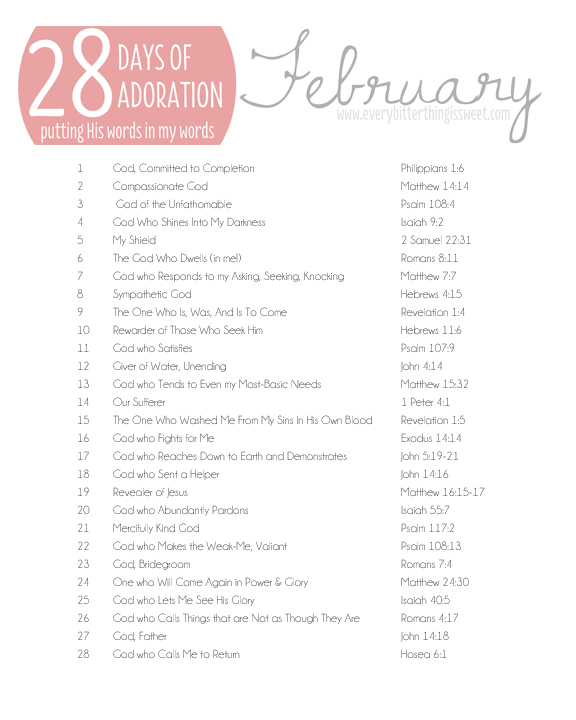 February Adoration 2013